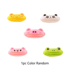 New Bathroom Accessories Toothpaste Squeezer Tooth Paste Dispenser Tube Squeezer Facial Cleanser Press Rolling Holder for Kids