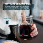 Double Wall Coffee Tasting Glass - 350mL/12oz