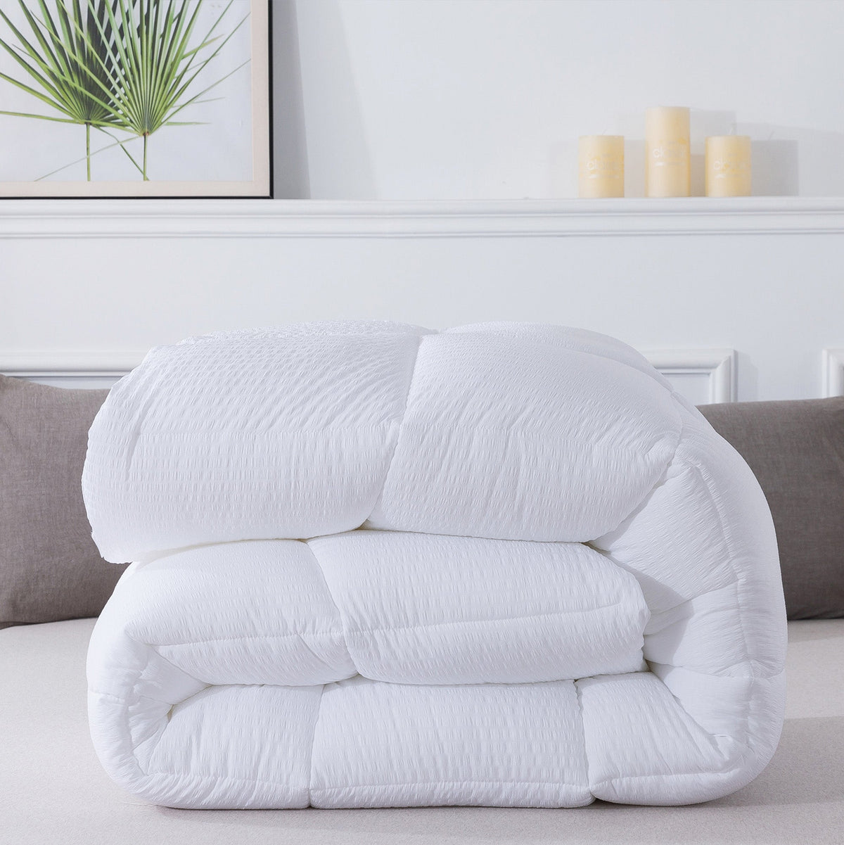 Kasentex Reversible All-Season Comforter Twin/Queen/King -  Bedding