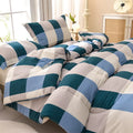 Winter Bedding Thick Quilt Blanket Thickened Warm Flannel Fleece Comforter