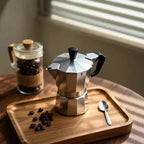 New 50ml-600ml Moka Pot Aluminum Household Electric Burner Stove Top Espresso Percolator