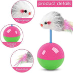 Cat Toys Set – Mouse & Teasing Interactive Pet Toys