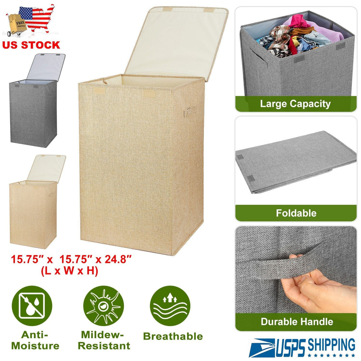 Foldable Laundry Hampers