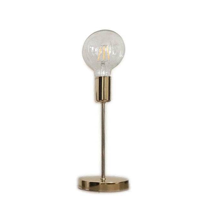 Bedroom Bedside Lamp Golden Modern Simple Model Room Décor