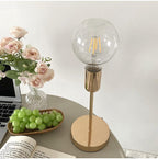Bedroom Bedside Lamp Golden Modern Simple Model Room Décor