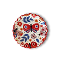 Butterfly Dessert Plate (8pcs)