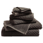 Cotton Diamond Waffle Weave Bath Towel Set - Grayson Collection