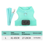 Pets Dog Vest Chest Strap Harness Air Conditioner Cooling And Breathable