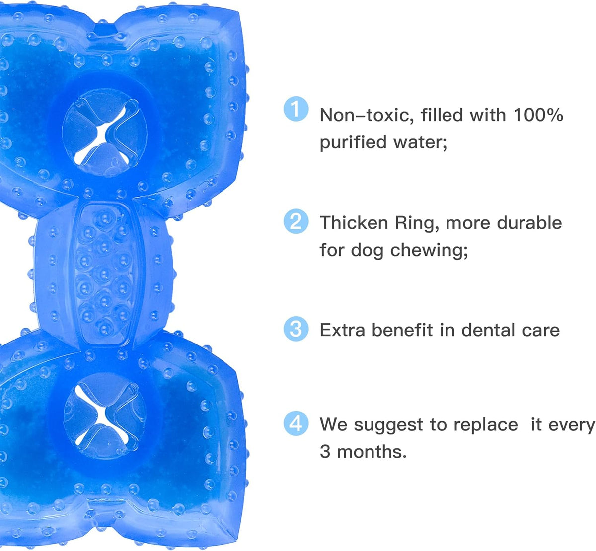 Pet Teether Cooling Chew Toy For Dogs