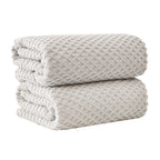 Cotton Diamond Waffle Weave Bath Towel Set - Grayson Collection