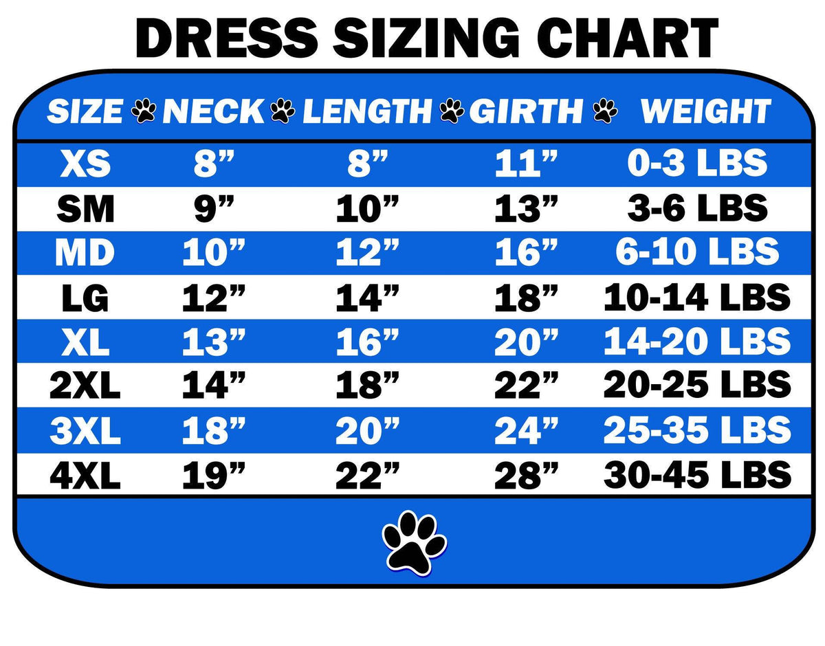 Halloween Pet Dog & Cat Dress, "Too Cute To Spook - Girly Ghost"