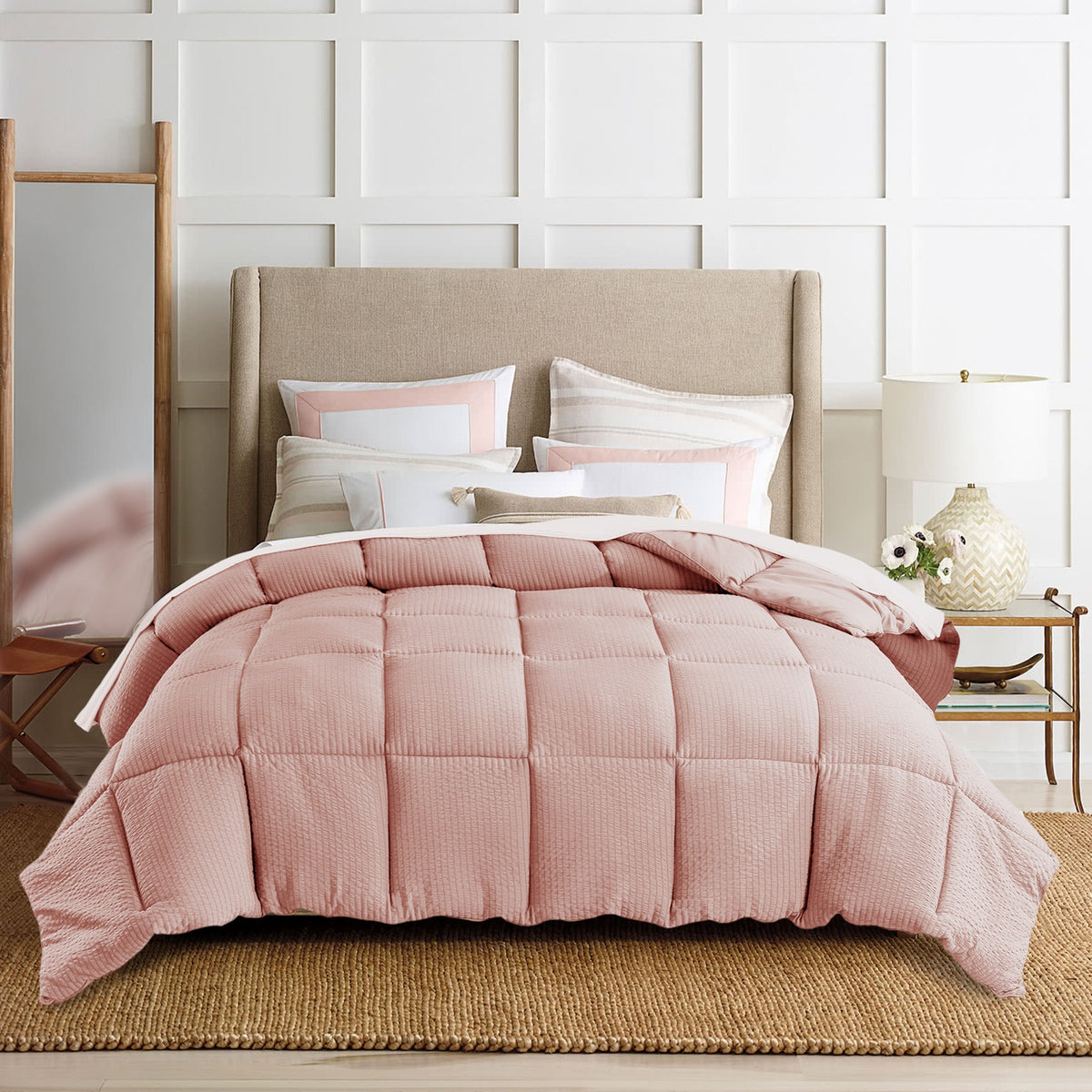 Kasentex Reversible All-Season Comforter Twin/Queen/King -  Bedding