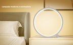 LED Table Lamp Bedroom Bedside Lamp Round Acrylic