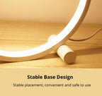 LED Table Lamp Bedroom Bedside Lamp Round Acrylic