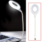 LED Table Lamp With Pen Holder Touch Dimmable Flexo Desk Lamp USB Rechargeable