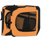 Pet Life ® '360° Vista View' Zippered Soft Folding Collapsible Durable Metal Frame