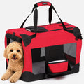 Pet Life ® 'Deluxe 360° Vista View' Zippered Soft Folding Collapsible Metal Framed