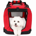 Pet Life ® 'Deluxe 360° Vista View' Zippered Soft Folding Collapsible Metal Framed