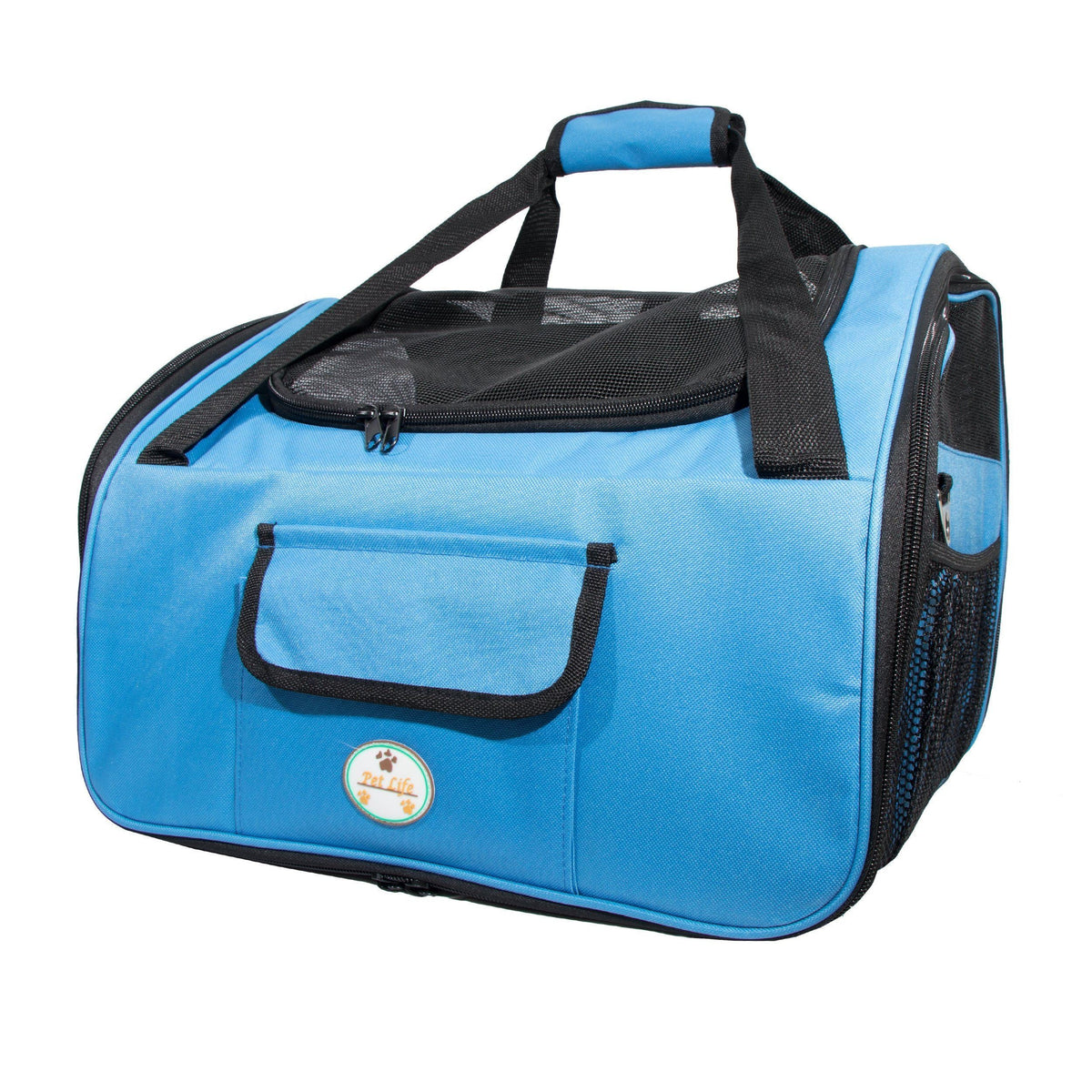 Pet Life ® 'Ultra-Lock' Collapsible Safety Travel Wire Folding Pet Dog Carseat