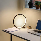 LED Table Lamp Bedroom Bedside Lamp Round Acrylic