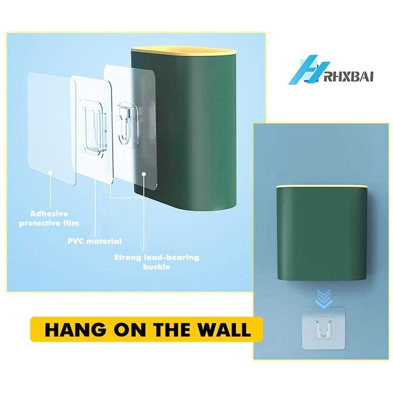 Silicone Bristles Toilet Brush And Holder For Bathroom