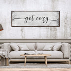 Get Cozy Canvas Wall Art
