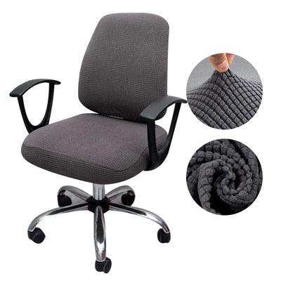 Thicken Solid Office Computer Chair Cover Spandex Split Seat Cover Universal