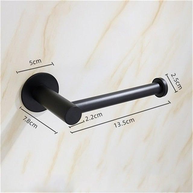 Toilet Wall Mount Toilet Paper Holder Stainless Steel Bathroom Kitchen Roll Paper Accessory Tissue Towel Accessories