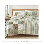 Floral Patchwork Quilt Set - Damia Collection