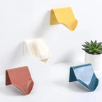 Wall-suction Drain Soap Dish Decorative Drainage Soap Holder