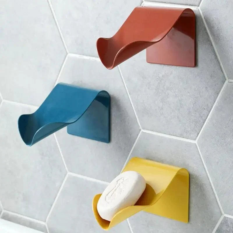 Wall-suction Drain Soap Dish Decorative Drainage Soap Holder