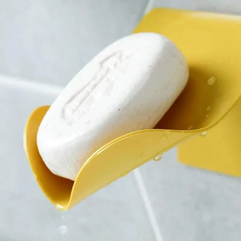 Wall-suction Drain Soap Dish Decorative Drainage Soap Holder