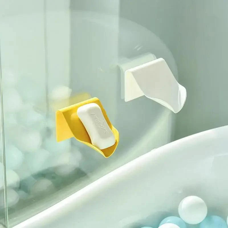 Wall-suction Drain Soap Dish Decorative Drainage Soap Holder