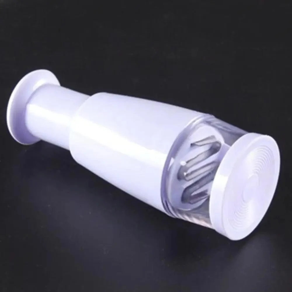 White Kitchen Slicer Pressing Food Chopper Cutter