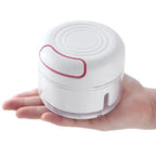 White Mini Multifunctional Kitchen Accessories Vegetable Press Manual Puller